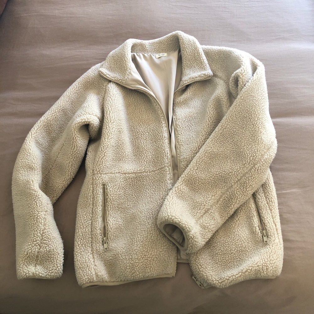 Brandy Melville Fuzzy Jacket